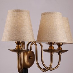 Wandleuchten Lesen Wand Lichter Mini Stil Rustikalen Lodge Metall
