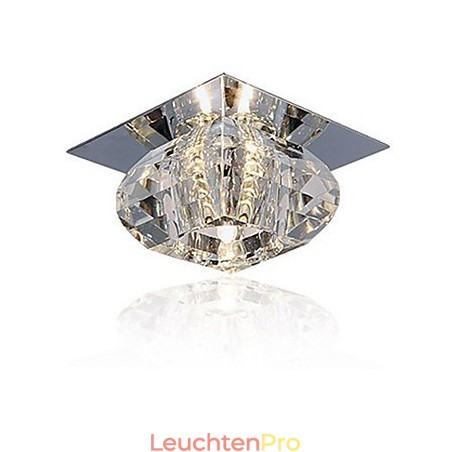 Moderne zeitgenössische Kristall Mini-Stil Unterputz