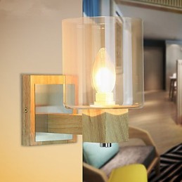 Wandleuchten Mini-Stil Traditionell Klassisch Holz Bambus