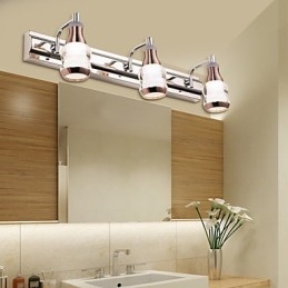Badezimmerbeleuchtung Modern Zeitgenössisch Metall