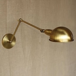 Wandleuchten Swing Lights Lesewandleuchten Mini-Stil Rustikal Lodge Metall