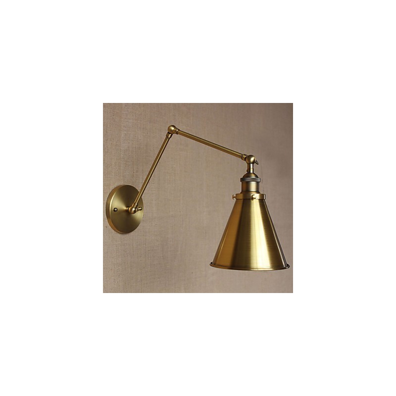 Wandleuchten Swing Lights Lesewandleuchten Mini-Stil Rustikal Lodge Metall