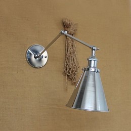 Wandleuchten Swing Lights Lesewandleuchten Mini-Stil Rustikal Lodge Metall