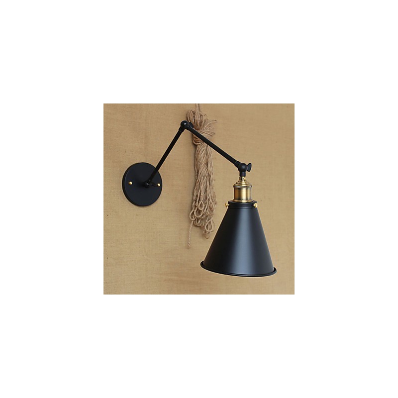 Wandleuchten Swing Lights Lesewandleuchten Mini-Stil Rustikal Lodge Metall