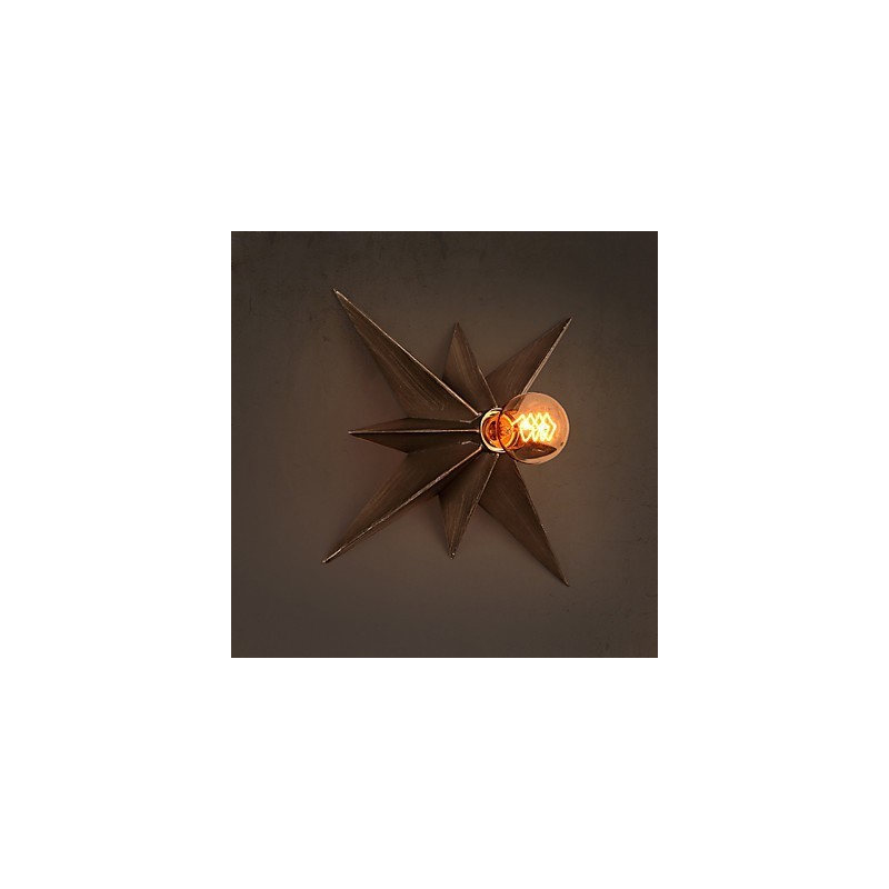 Brief Five Pointed Star Lighting Personalized Modern Wall Light Child Housing Lamps