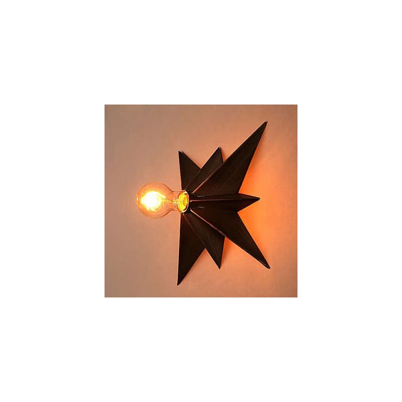 Brief Five Pointed Star Lighting Personalized Modern Wall Light Child Housing Lamps