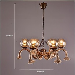 Kronleuchter Mini-Stil Vintage Metall