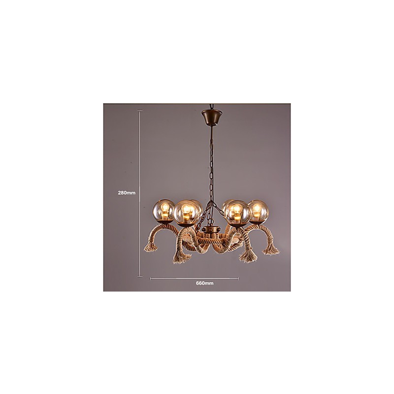 Kronleuchter Mini-Stil Vintage Metall