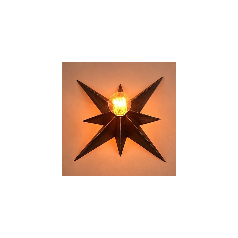Brief Five Pointed Star Lighting Personalized Modern Wall Light Child Housing Lamps