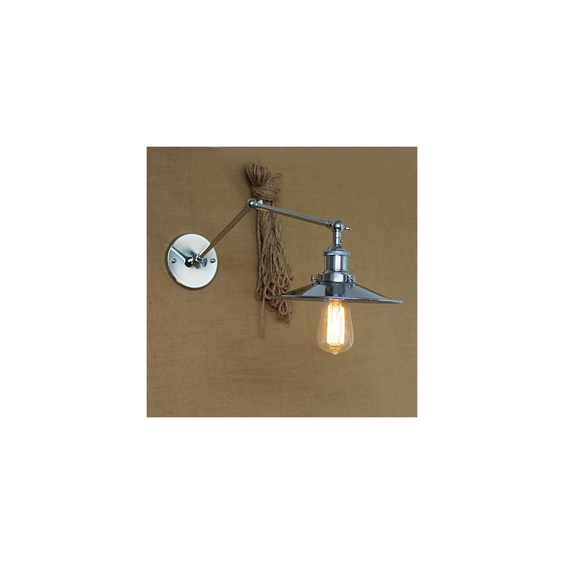 Wandleuchten Swing Lights Lesewandleuchten Mini-Stil Rustikal Lodge Metall