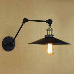 Wandleuchten Swing Lights Lesewandleuchten Mini-Stil Rustikal Lodge Metall
