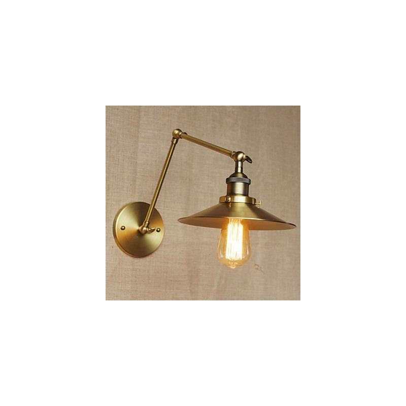 Wandleuchten Swing Lights Lesewandleuchten Mini-Stil Rustikal Lodge Metall