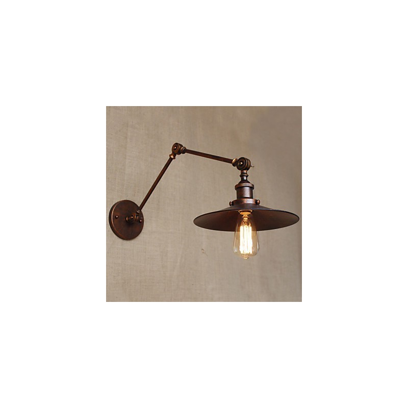 Wandleuchten Swing Lights Lesewandleuchten Mini-Stil Rustikal Lodge Metall