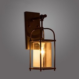 Kreative Lampen im Industrie-Look Wandlampen im nordamerikanischen Stil mit Edison-Flötenbirne in Bar-Dekorationslichtern