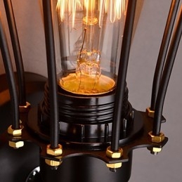 Luxus-Stil Matel Wandleuchten 1 Licht