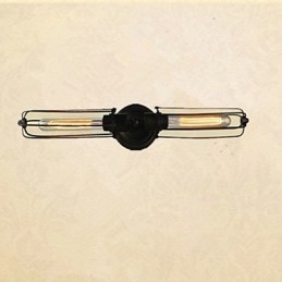 Traditionelle klassische Mini-Kamin-Wandlampe
