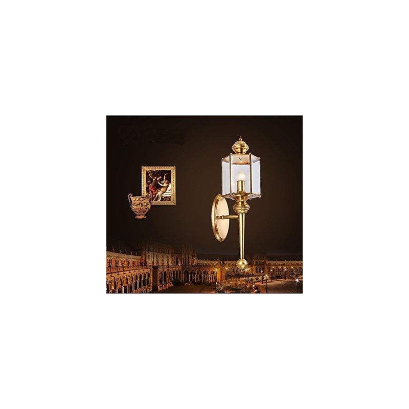 Gartenlampe Vollkupferlampe Außenlampe Wasserdichte Lampe B