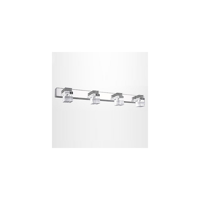 Wandleuchten Badezimmerbeleuchtung Wandfluter Kristall Mini Stil Modern Zeitgenössisch Metall