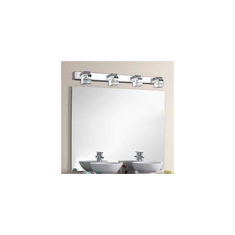 Wandleuchten Badezimmerbeleuchtung Wandfluter Kristall Mini Stil Modern Zeitgenössisch Metall