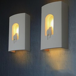 Weiße moderne kurze Mode Wandleuchte Nachttisch Wandleuchte Spiegelleuchte Schlafzimmer Wandleuchte