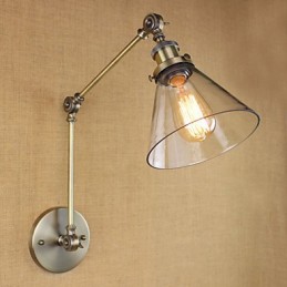 Mediterranes Dorf Grün Bronze Farbe Komplex Dekorative Wandleuchte