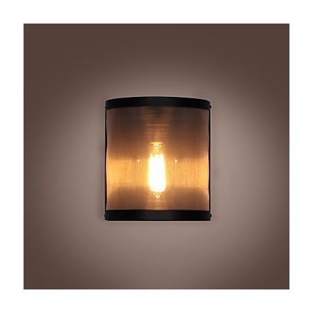 Vintage-Stil Einfachheit Stahldrahtgeflecht und Metall Wandleuchte Wohnzimmer Flur Dachboden Garage Keller Wandlampe Vintage-Stil Einfachheit Stahldrahtgeflecht und Metall Wandleuchte Wohnzimmer Flur Dachboden Garage Keller Wandlampe