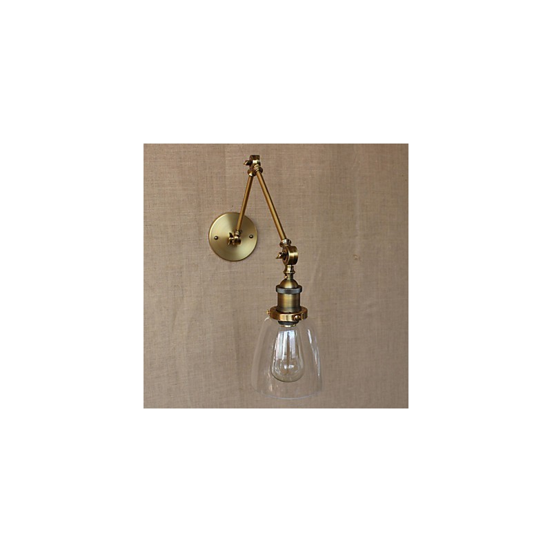 Retro Vintage Exklusive Hotel Lobby Schlafzimmer Nachttisch RACK Antike Bronze Dekorative Wandleuchte