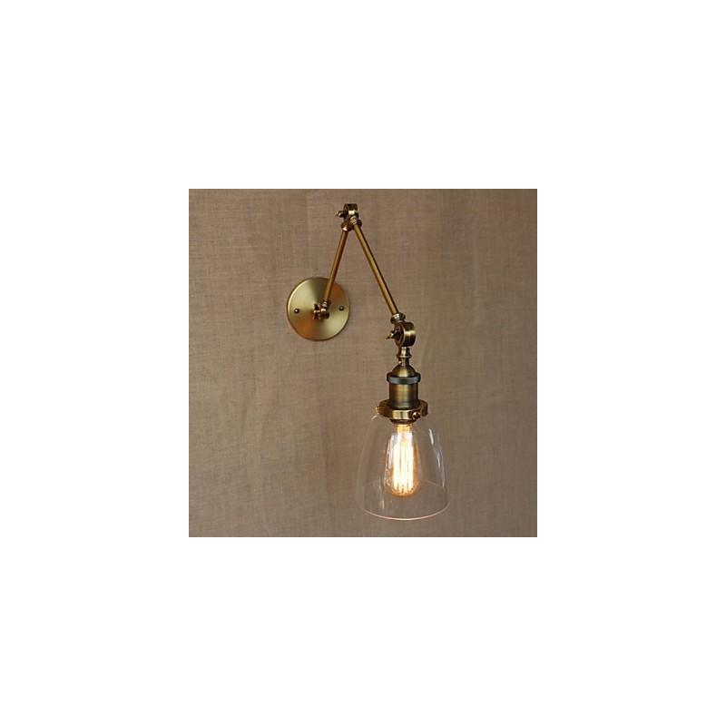 Retro Vintage Exklusive Hotel Lobby Schlafzimmer Nachttisch RACK Antike Bronze Dekorative Wandleuchte