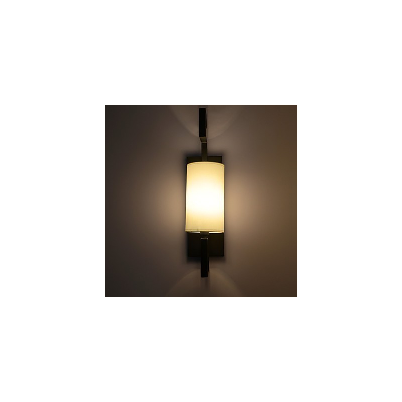 Moderne amerikanische Stil antike Lampe Wohnzimmer Schlafzimmer Hotelzimmer weiße Tuch Wandleuchte
