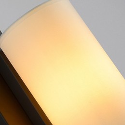 Moderne amerikanische Stil antike Lampe Wohnzimmer Schlafzimmer Hotelzimmer weiße Tuch Wandleuchte