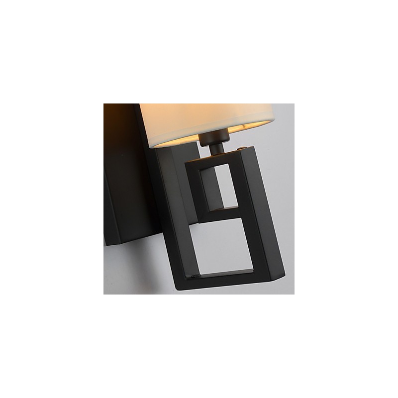 Moderne amerikanische Stil antike Lampe Wohnzimmer Schlafzimmer Hotelzimmer weiße Tuch Wandleuchte