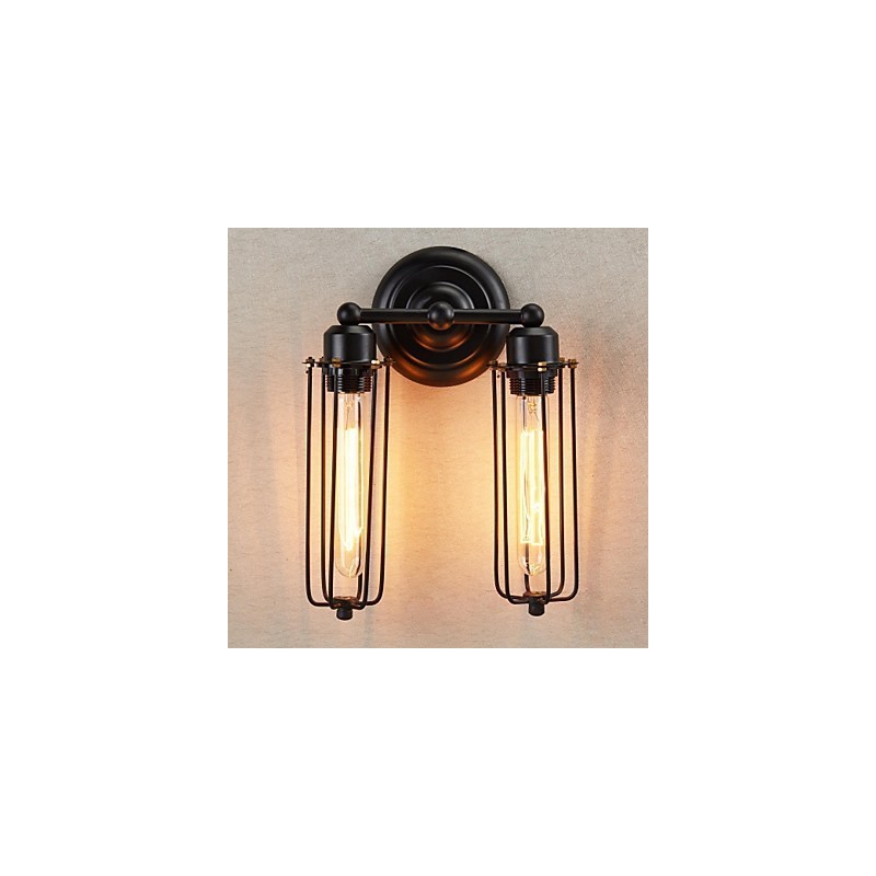 Wandleuchten Rustikal Lodge Metall