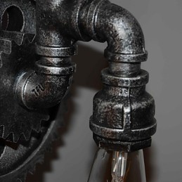 Kreative Eisen Bar Restaurant Bar Gang Wandleuchte Wandleuchte Loft Industrielle Gang Persönlichkeit zu tun die alten Wasserleitungen