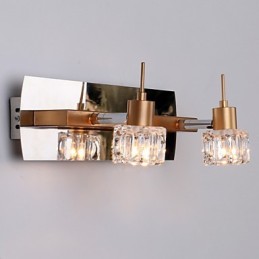 Kristall Badezimmerbeleuchtung Modern Zeitgenössisch G4 Metall
