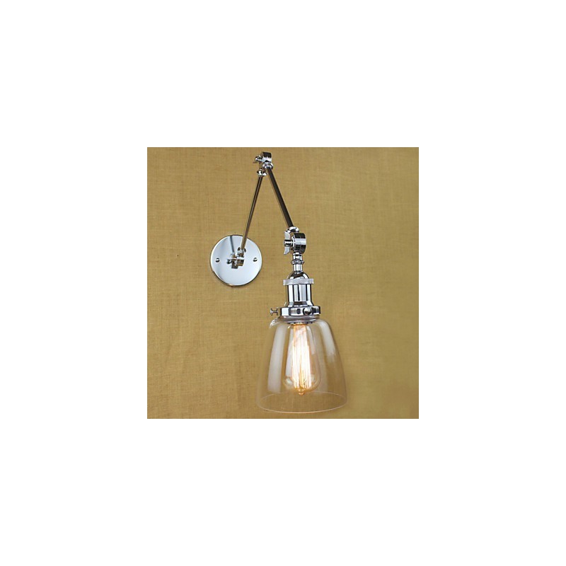Chrom Glas Doppel Arm Einstellbare Silber Bar KTV Nacht Aisle Restaurant Hotel Zimmer wand