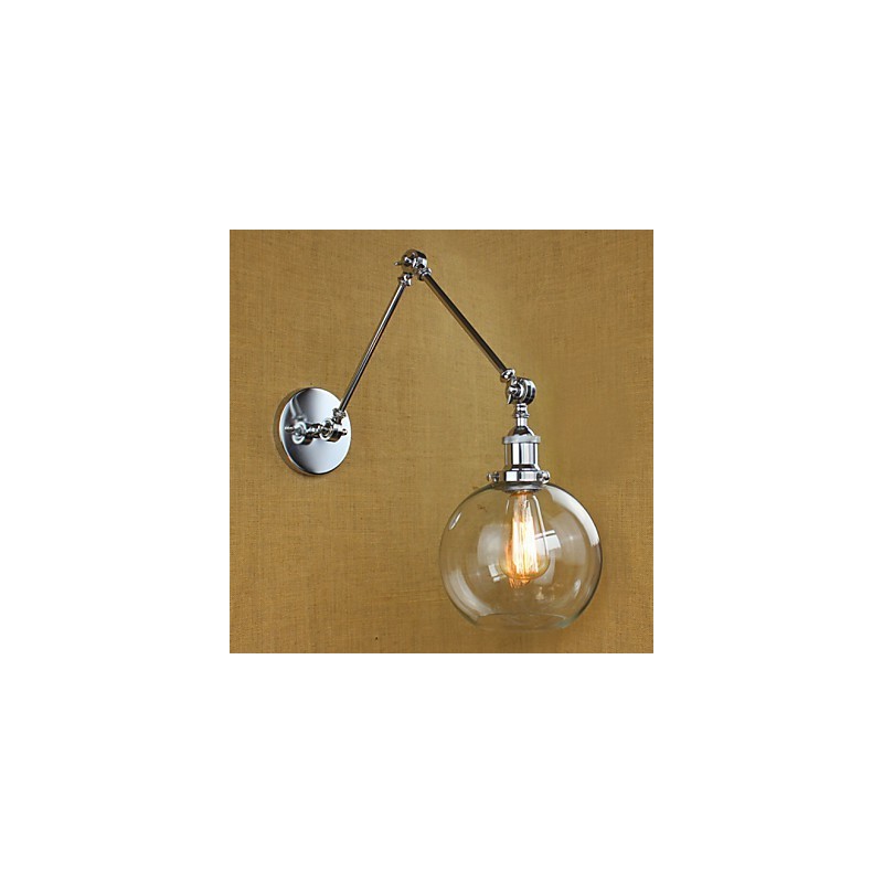 Chrom Glas Doppel Arm Einstellbare Silber Bar KTV Nacht Aisle Restaurant Hotel Zimmer wand