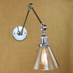 Chrom Glas Doppel Arm Einstellbare Silber Bar KTV Nacht Aisle Restaurant Hotel Zimmer wand
