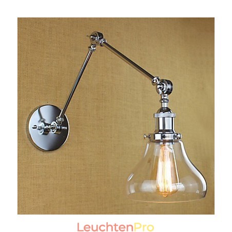 Chrom Glas Doppel Arm Einstellbare Silber Bar KTV Nacht Aisle Restaurant Hotel Zimmer wand Chrom Glas Doppel Arm Einstellbare Silber Bar KTV Nacht Aisle Restaurant Hotel Zimmer wand