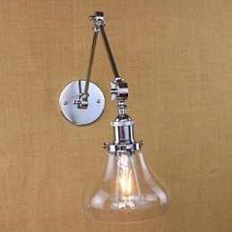 Chrom Glas Doppel Arm Einstellbare Silber Bar KTV Nacht Aisle Restaurant Hotel Zimmer wand