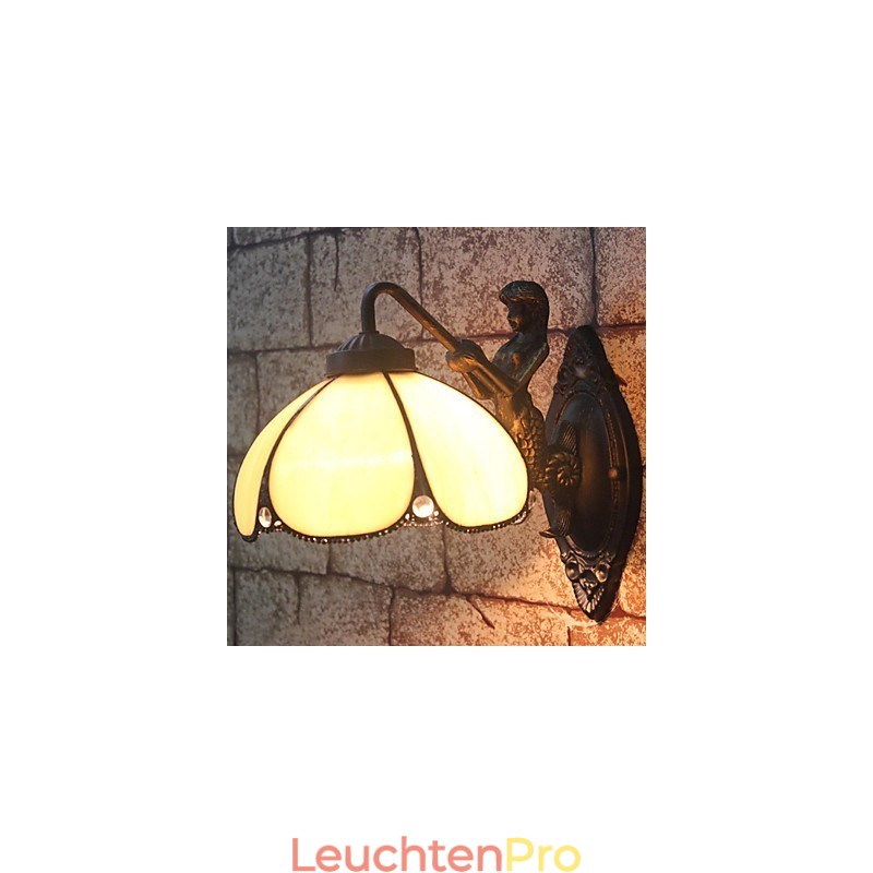 Europäische vertraglich ländliche kreative Schmiedeeisen Wandleuchte Lichter