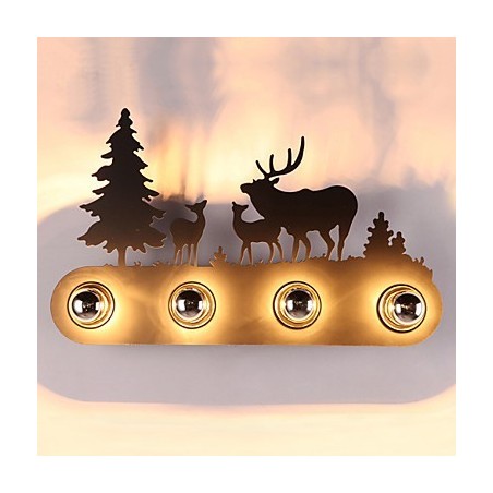 4 Lichter American Village Pastoral LOFT Stil Schlafzimmer Gang Eisen Retro Wandleuchten 4 Lichter American Village Pastoral LOFT Stil Schlafzimmer Gang Eisen Retro Wandleuchten