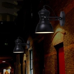 Art Deco Wandleuchter Lampe Industrielle Eisen Schild Loft Wand Lampe