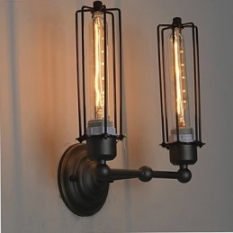 Loft American Country Retro Eisen Wandleuchte Kunst Industrie Lichter
