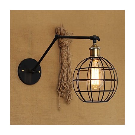 Wandleuchten Swing Lights Lesewandleuchten Mini-Stil Rustikal Lodge Metall Wandleuchten Swing Lights Lesewandleuchten Mini-Stil Rustikal Lodge Metall