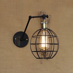 Wandleuchten Swing Lights Lesewandleuchten Mini-Stil Rustikal Lodge Metall