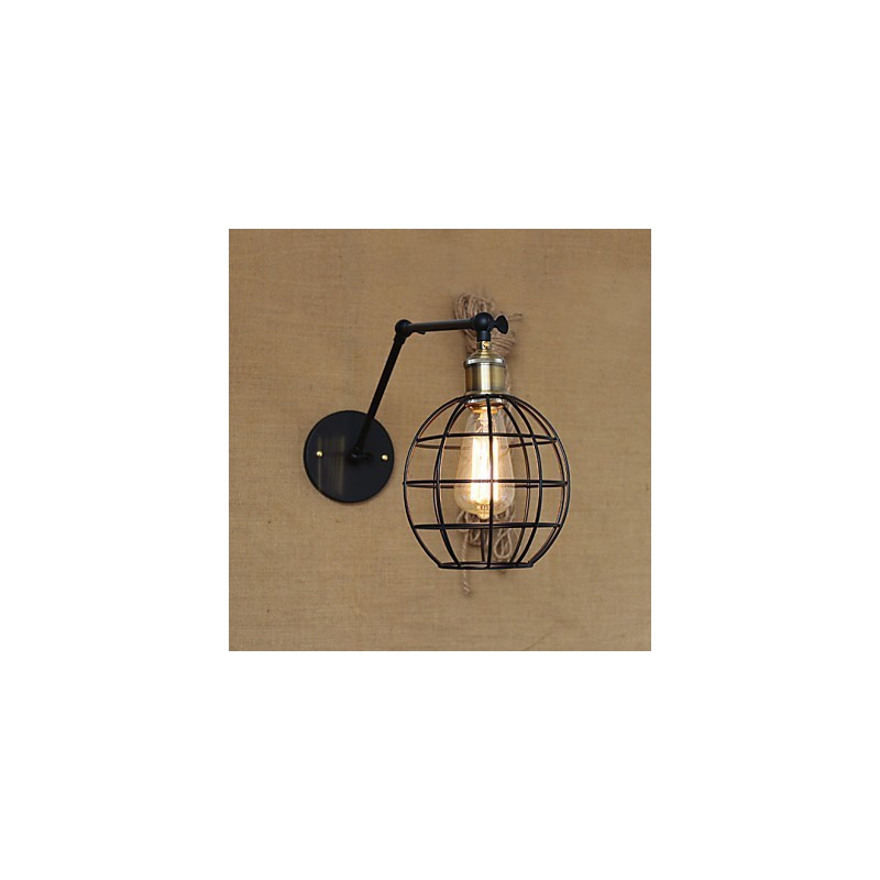 Wandleuchten Swing Lights Lesewandleuchten Mini-Stil Rustikal Lodge Metall