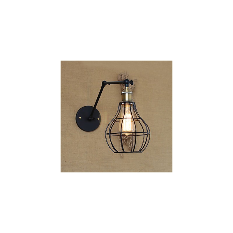 Wandleuchten Swing Lights Lesewandleuchten Mini-Stil Rustikal Lodge Metall