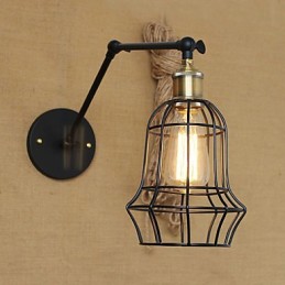 Wandleuchten Swing Lights Lesewandleuchten Mini-Stil Rustikal Lodge Metall