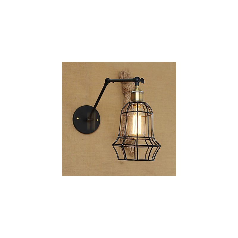 Wandleuchten Swing Lights Lesewandleuchten Mini-Stil Rustikal Lodge Metall