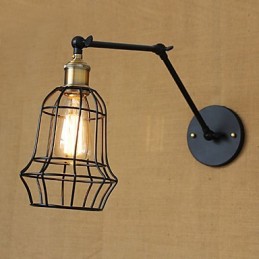 Wandleuchten Swing Lights Lesewandleuchten Mini-Stil Rustikal Lodge Metall